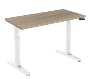 1010.01 – Elektrisch zit-sta bureau met Robson Oak Bureaublad | 160 x 80 cm
