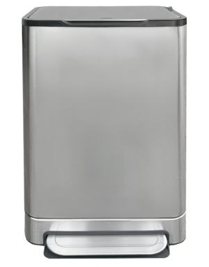 6053.18 – Pedaal Prullenbak | 40L | RVS | Binnenemmer | Geurfilter | Softclose